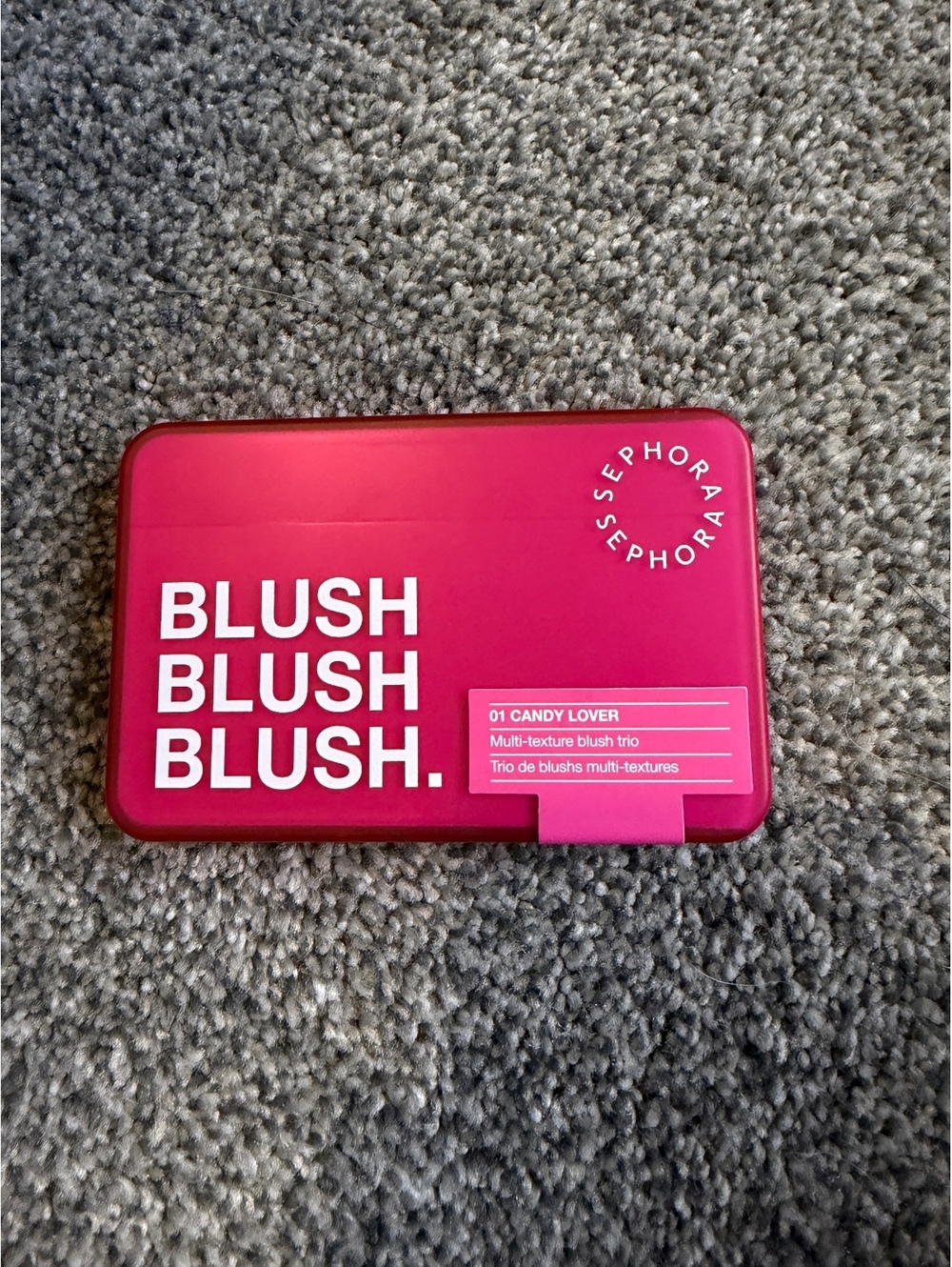 Sephora Blush Blush Blush Palette 01 Candy Lover Multi-Texture Blush Trio